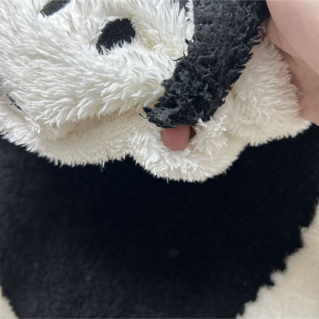 USJ(ユニバーサルスタジオジャパン)のUSJ スヌーピー フード付きポンチョ ブランケット ホワイト エンタメ/ホビーのおもちゃ/ぬいぐるみ(キャラクターグッズ)の商品写真