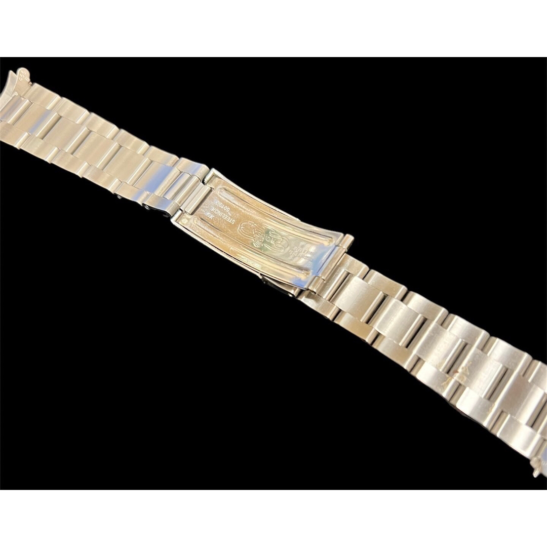 ROLEX(ロレックス)の20mm SSオイスターベルト ブレスレットタイプ バネ棒付き メンズの時計(金属ベルト)の商品写真