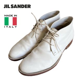 Jil Sander - 希少★JIL SANDER ジル サンダー イタリア製 42 レザーブーツ