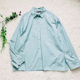 プラージュ(Plage)の【美品】プラージュ　タイプライターシャツ　 2022SS   オーバーサイズ(シャツ/ブラウス(長袖/七分))