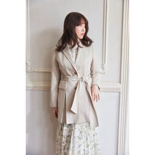 ハーリップトゥ(Her lip to)の♡美品♡Herlipto Belted Blazer Dress　Sサイズ(テーラードジャケット)