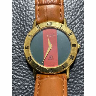 グッチ(Gucci)の【稼動品】GUCCI グッチ シェリーフェイスウォッチ 3100J(腕時計)