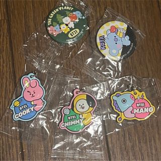 BTS BT21 くら寿司 缶バッジ ラバーストラップ(K-POP/アジア)