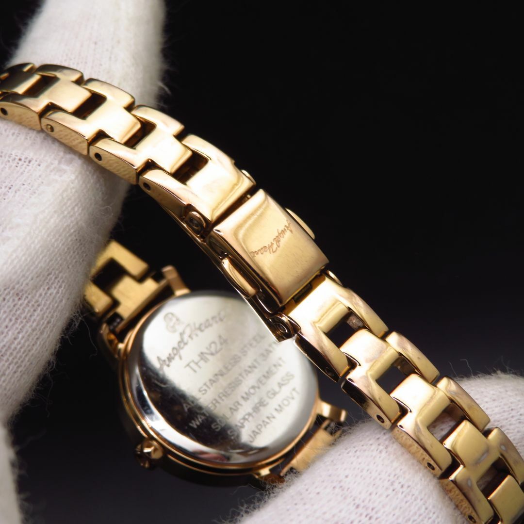 Angel Heart(エンジェルハート)のAngel Heart エンジェルハート ソーラー腕時計 素敵なシェル文字盤  レディースのファッション小物(腕時計)の商品写真