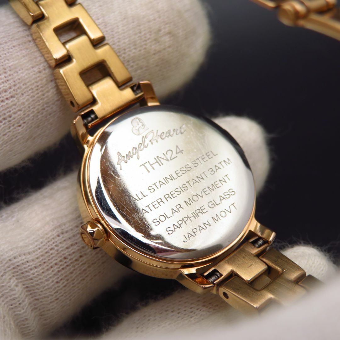 Angel Heart(エンジェルハート)のAngel Heart エンジェルハート ソーラー腕時計 素敵なシェル文字盤  レディースのファッション小物(腕時計)の商品写真