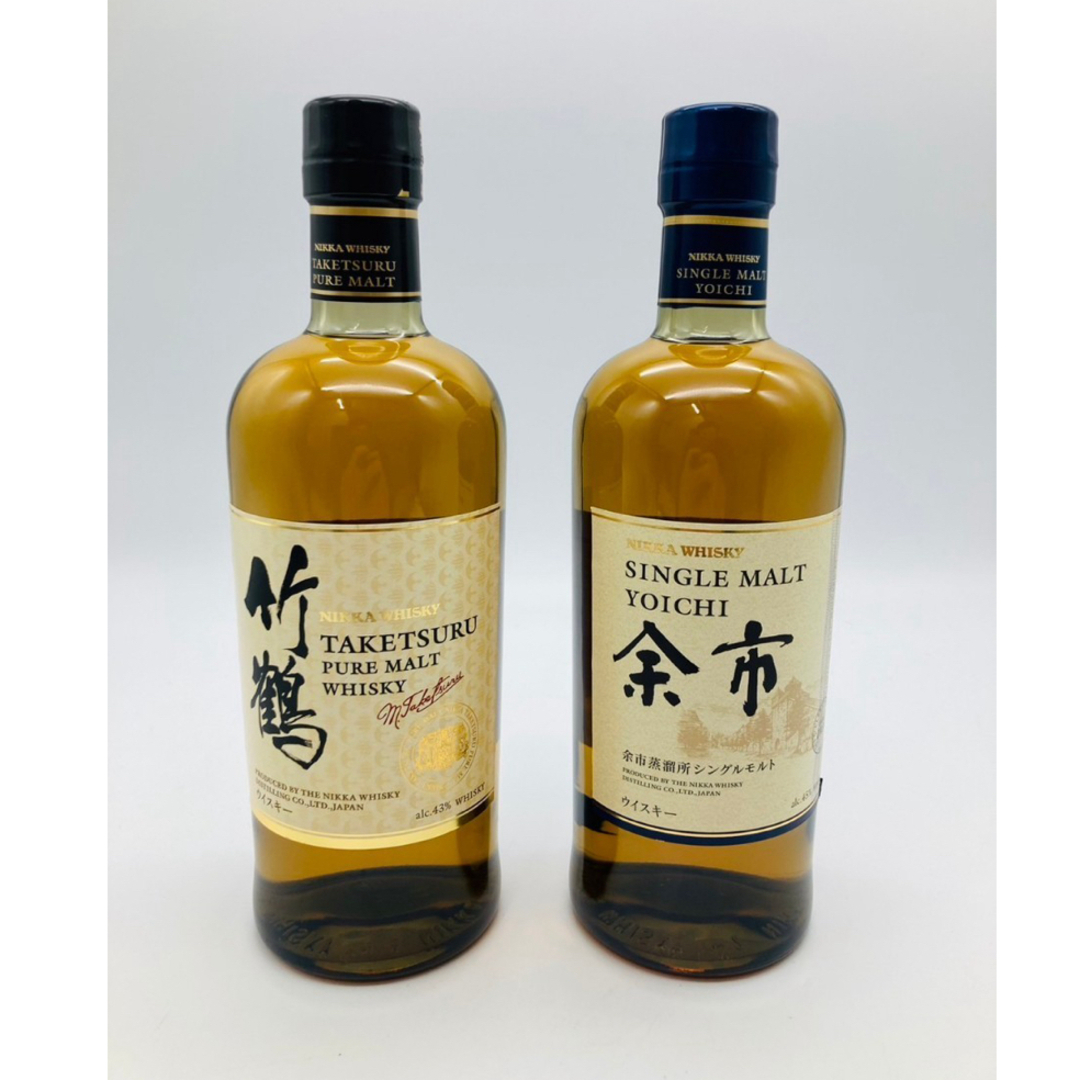 竹鶴　余市　ウイスキー　貴重　新品　未開封　お酒　ニッカウイスキー　シングル 食品/飲料/酒の酒(ウイスキー)の商品写真