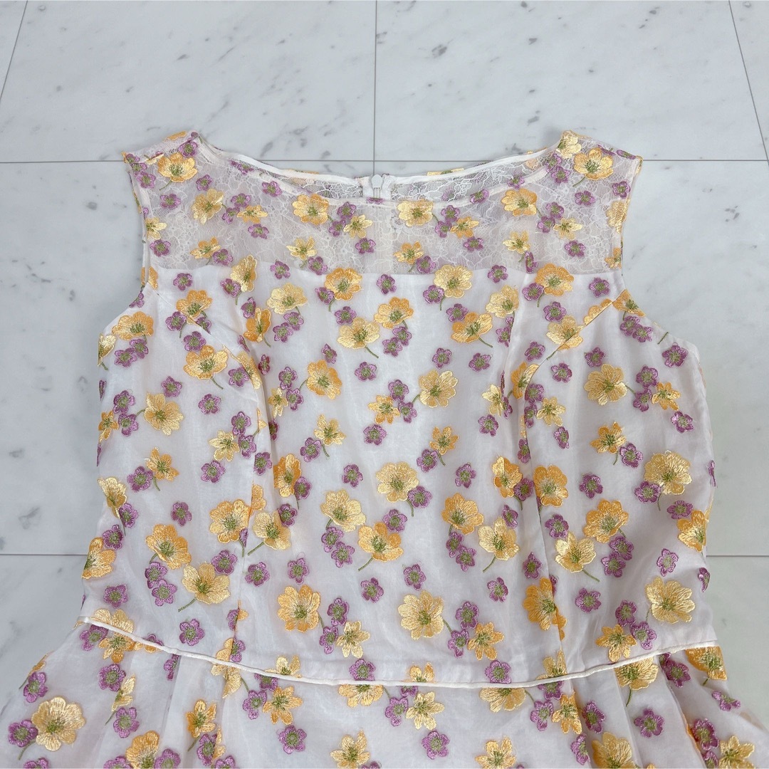 TOCCA(トッカ)の《極美品》トッカ MARIETA ドレス ワンピース ノースリーブ 花柄 XL レディースのワンピース(ひざ丈ワンピース)の商品写真