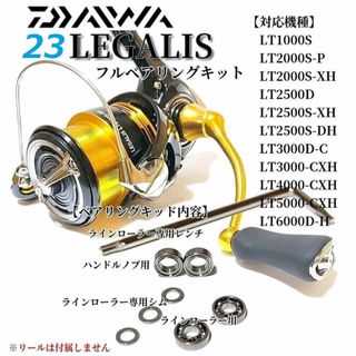 ダイワ(DAIWA)の【調整用シム付き】23レガリス用 フルベアリングキット MAX9BB 防錆(ルアー用品)