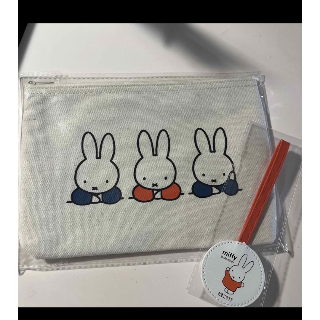 miffy(ミッフィー)のミッフィ母子手帳ポーチ＆マタニティストラップ キッズ/ベビー/マタニティのマタニティ(母子手帳ケース)の商品写真