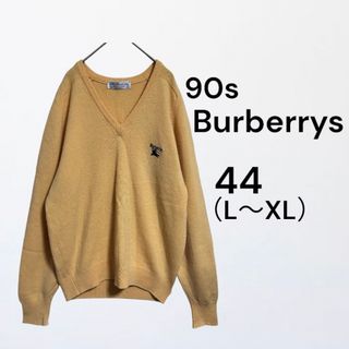 BURBERRY - Burberry バーバリー  ニット　Ｖネックニット　90s ヴィンテージ