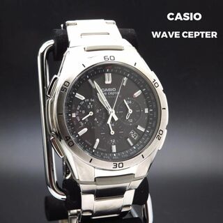 カシオ(CASIO)のCASIO 電波ソーラー腕時計 WVQ-M410 ステンレスベルト(腕時計(アナログ))