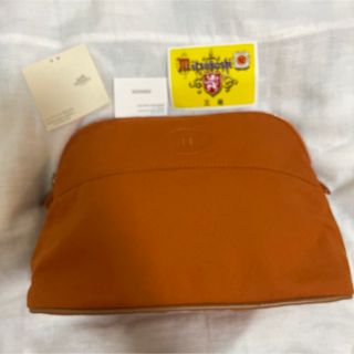 エルメス(Hermes)のHERMES　コットンキャンバス　ボリードポーチMM(ポーチ)