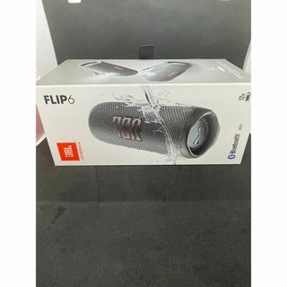 【新品未開封】ブルートゥーススピーカー グレー JBLFLIP6GREY 