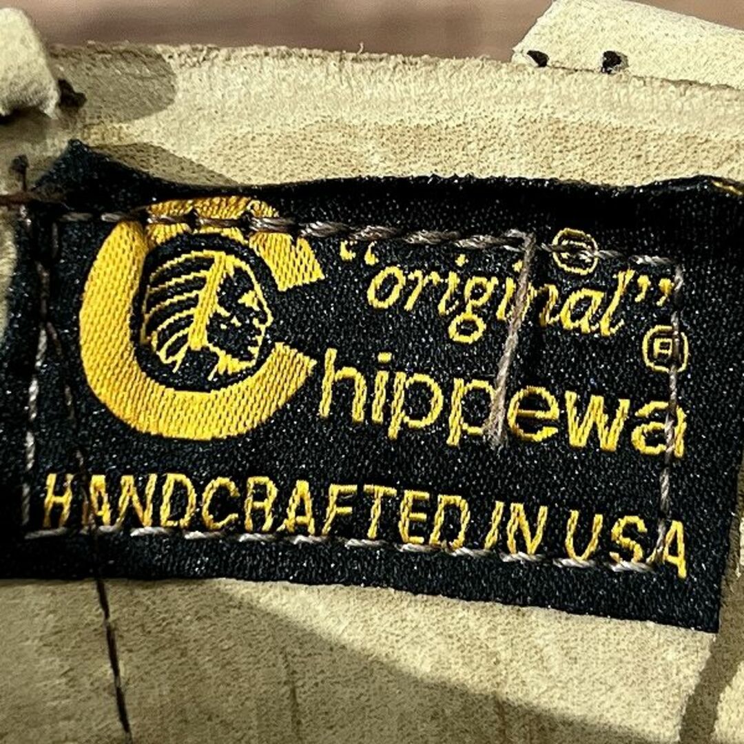CHIPPEWA(チペワ)の黒タグ 新品 デッド チペワ 97875 スエード ブーツ サンド 27.0 ② メンズの靴/シューズ(ブーツ)の商品写真