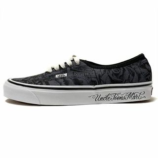 2020SS NEIGHBORHOOD x Mister Cartoon x VANS NHMC . AUTHENTIC 44 DX "Black/Grey" 27cm