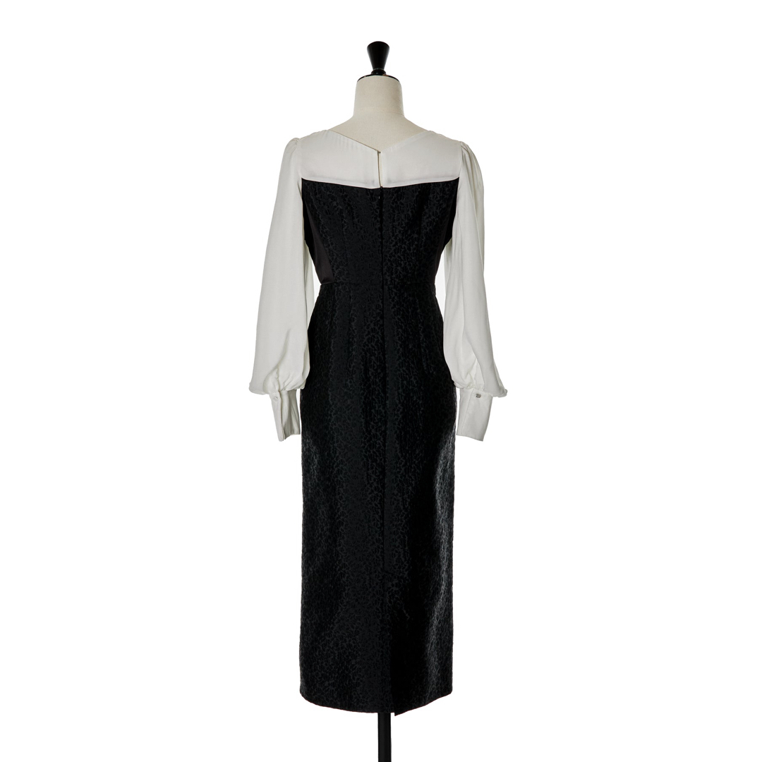 Her lip to - 【新品】Crillon Crystal Pearl Jaquard Dressの Her lip to - 【新品】Crillon Crystal Pearl Jaquard Dressの