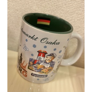マグカップ　ドイツクリスマスマーケット(グラス/カップ)