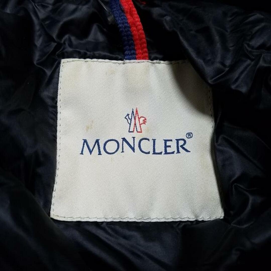 MONCLER(モンクレール)のモンクレール ダウンコート サイズ0 XS 黒 レディースのジャケット/アウター(ダウンコート)の商品写真