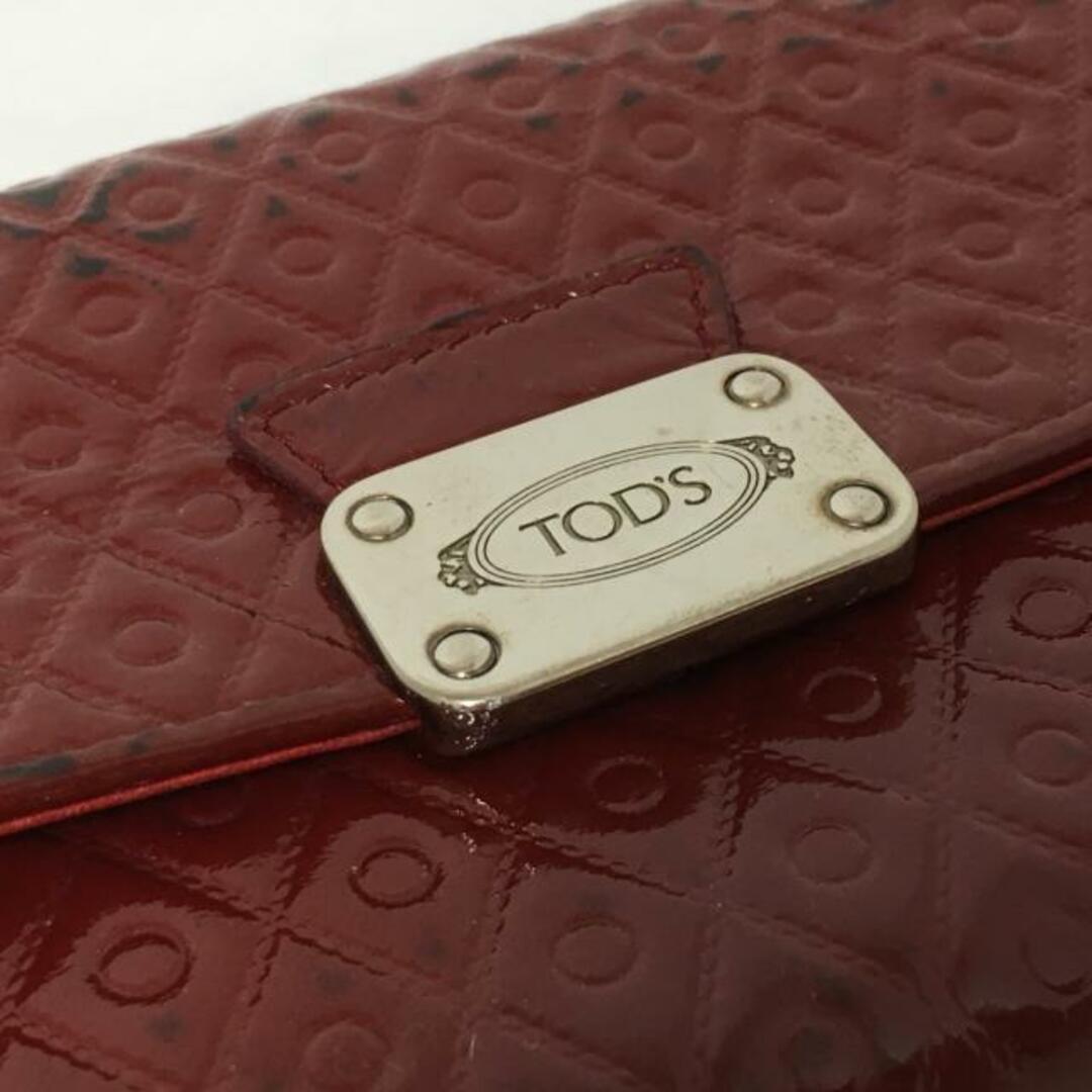 TOD'S(トッズ)のトッズ 長財布 シグネチャー ボルドー レディースのファッション小物(財布)の商品写真