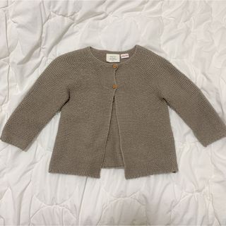 ザラキッズ(ZARA KIDS)の꒰ ZARA ꒱ ベビーカーディガン baby girl 2-3y 98cm(カーディガン)