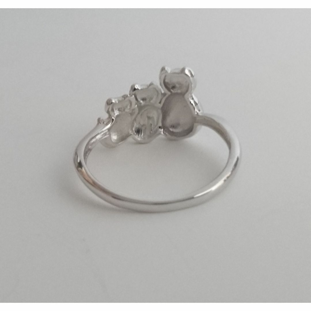 【10号】猫 ネコ リング シルバー SILVER925 日本製 レディースのアクセサリー(リング(指輪))の商品写真