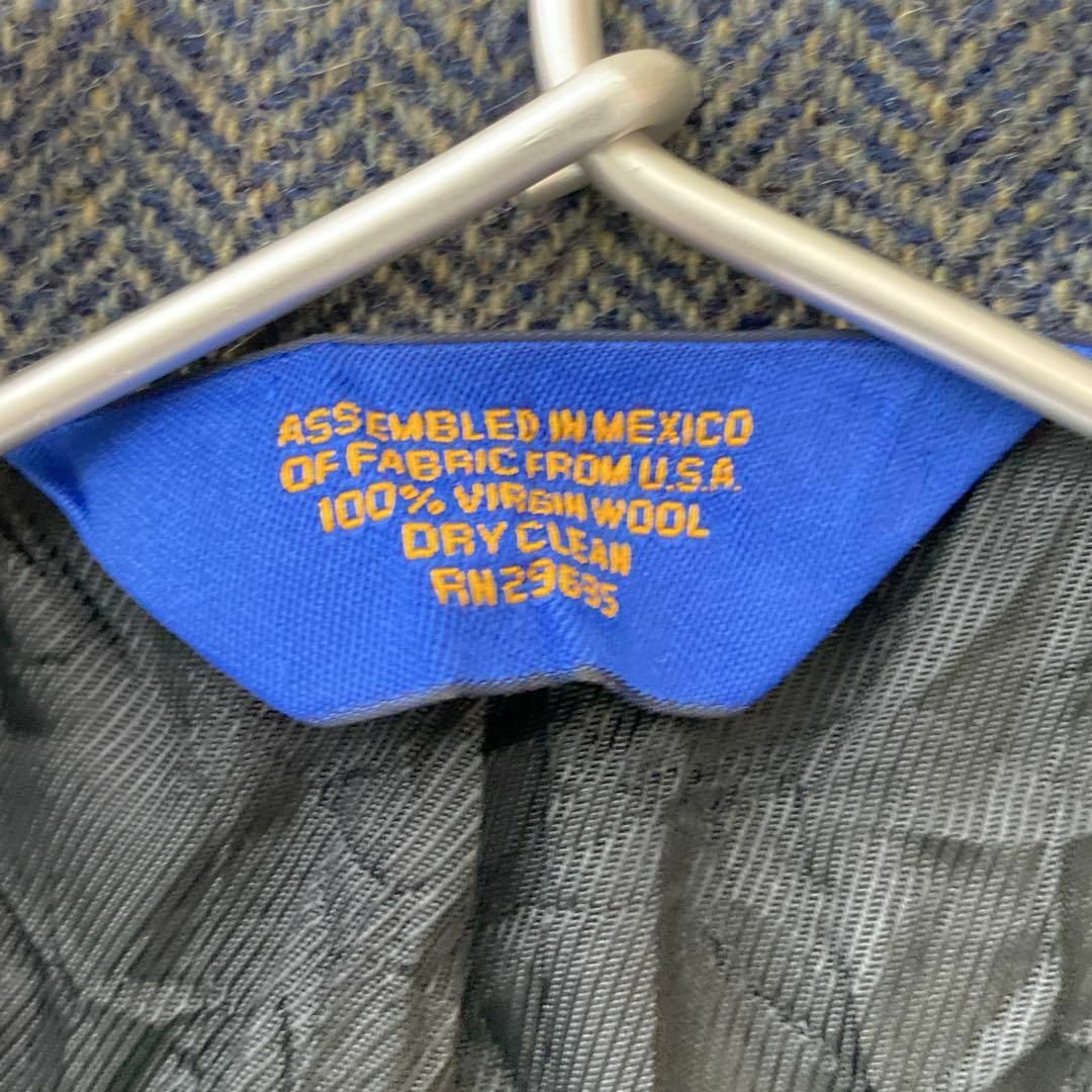 PENDLETON(ペンドルトン)の希少　ペンドルトン　テーラードジャケット　切り返し　エルボーパッチ　ビンテージ メンズのジャケット/アウター(テーラードジャケット)の商品写真