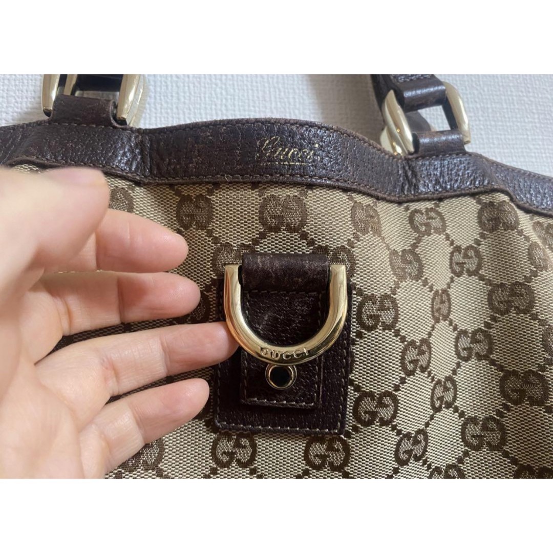 Gucci(グッチ)のGUCCI グッチ トートバッグ 肩掛け可(レシート添付) レディースのバッグ(トートバッグ)の商品写真