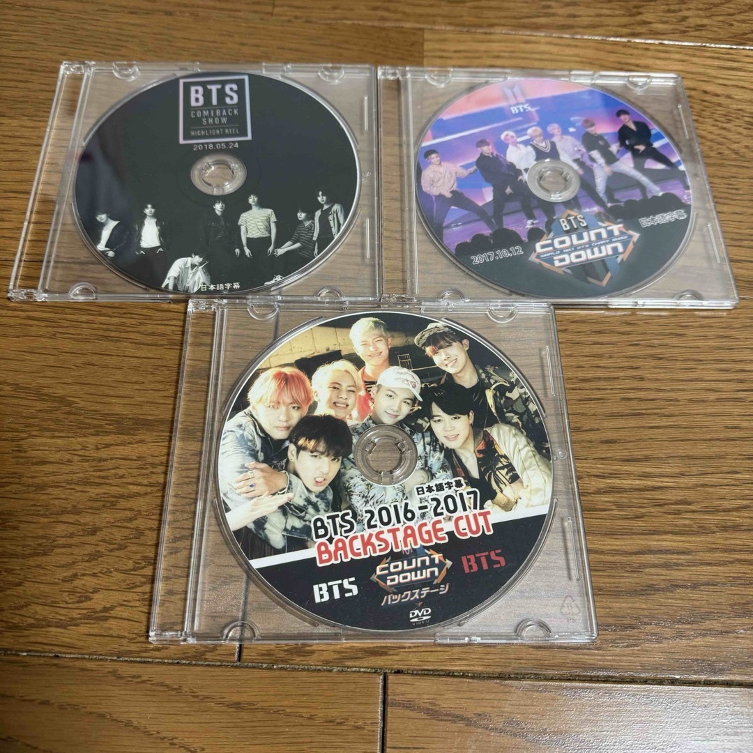 防弾少年団(BTS)(ボウダンショウネンダン)のBTS DVD3枚セット エンタメ/ホビーのDVD/ブルーレイ(アイドル)の商品写真