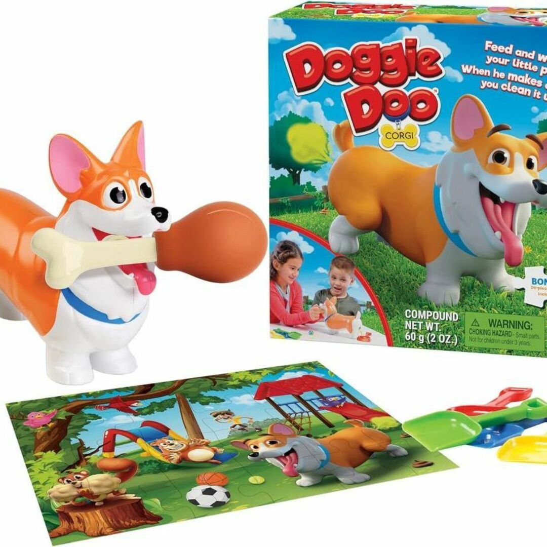 新品 Doggie Doo Corgi ボーナス付き 24ピースパズル 学習用 キッズ/ベビー/マタニティのおもちゃ(知育玩具)の商品写真