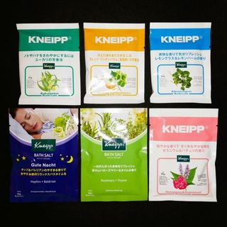 クナイプ(Kneipp)のクナイプ バスソルト 6袋 6種類 入浴剤(入浴剤/バスソルト)