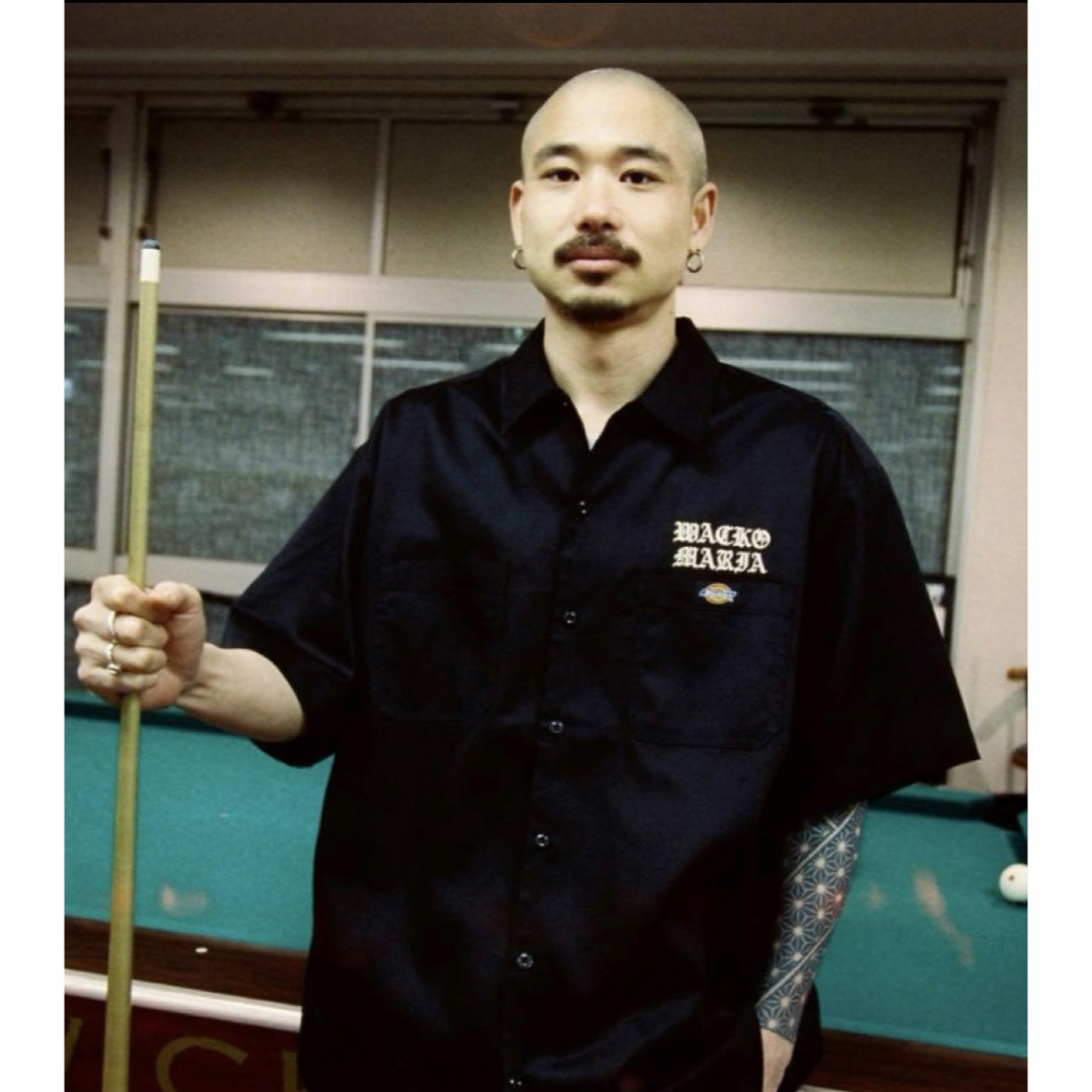 WACKO MARIA(ワコマリア)のWACKO MARIA Dickies WORK SHIRT ワコマリア M メンズのトップス(シャツ)の商品写真