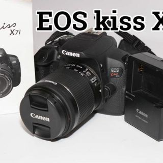 Canon - 【美品】Canon EOS kiss X7i レンズキット 一眼レフ