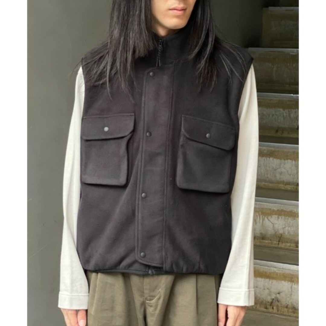 MARMOT(マーモット)のMARMOT CAPITAL MICRO FLEECE VEST 黒L フリース メンズのトップス(ベスト)の商品写真