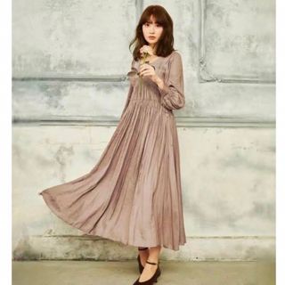 Her lip to - herlipto Side Bow Vintage Twill Dress