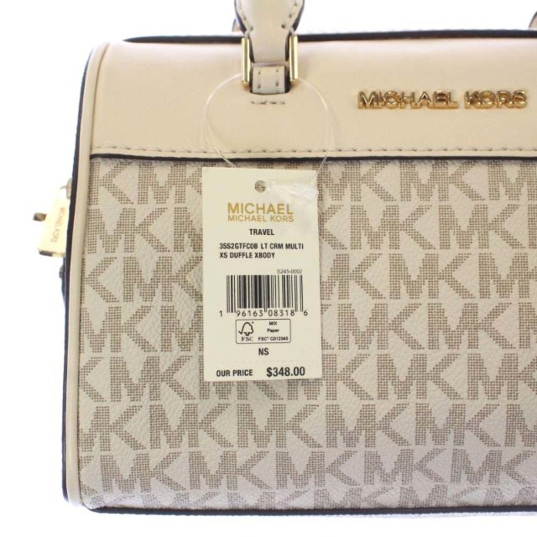 Michael Kors(マイケルコース)のマイケルコース LT CRM MULTI ハンドバッグ ショルダーバッグ 白 レディースのバッグ(ハンドバッグ)の商品写真