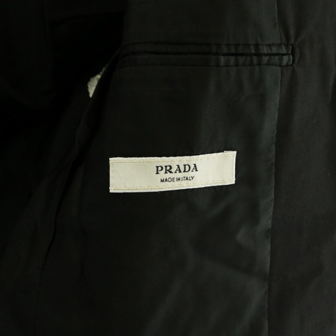 PRADA(プラダ)のPRADA セットアップ 上下 3B テーラードジャケット 黒 A8120 メンズのジャケット/アウター(テーラードジャケット)の商品写真