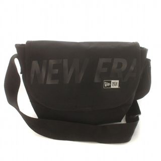 NEW ERA - NEW ERA ショルダー バッグ メッセンジャー フラップ ロゴ 黒