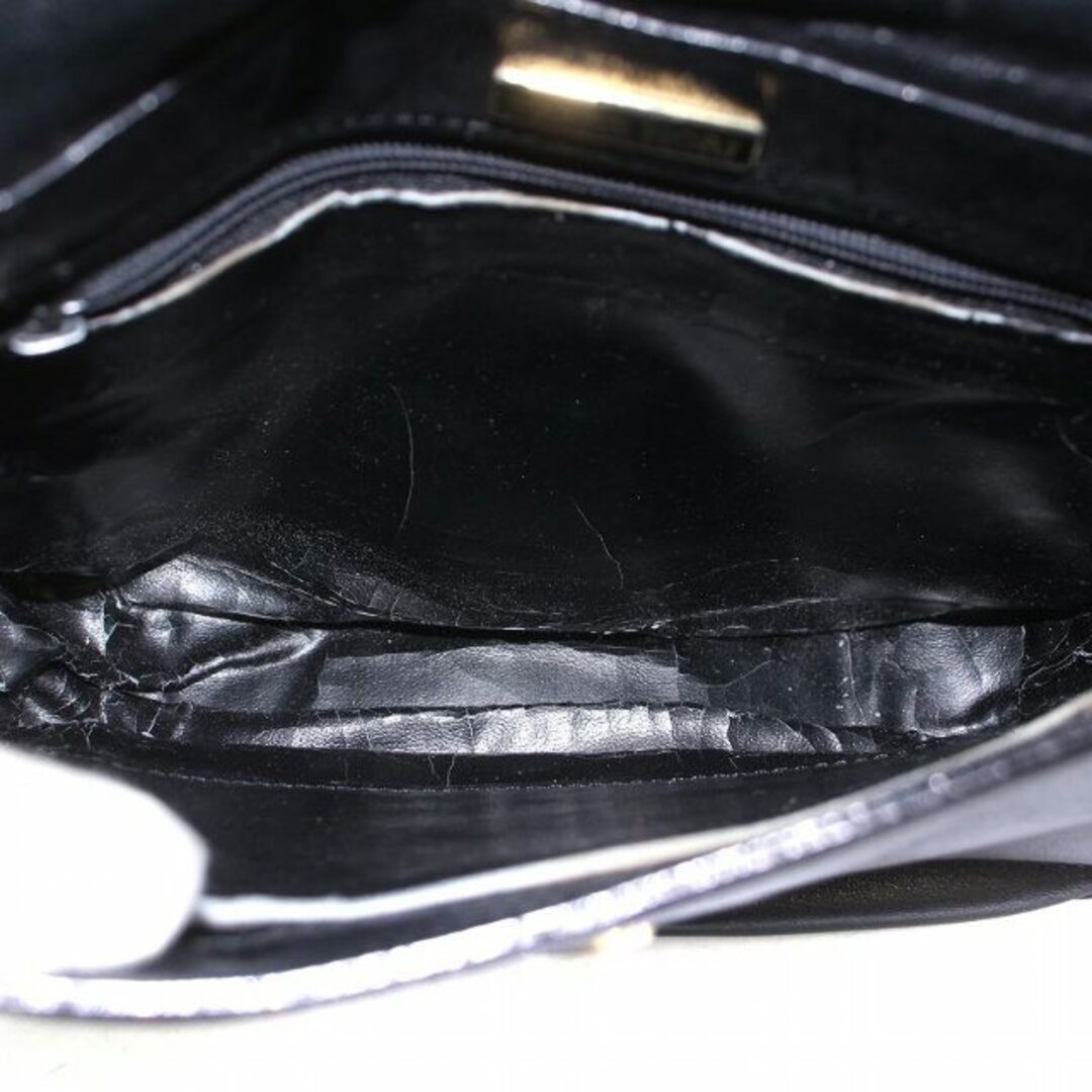HANAE MORI(ハナエモリ)のハナエモリ HANAE MORI ショルダーバッグ タッセル 蝶 黒 ブラック レディースのバッグ(ショルダーバッグ)の商品写真