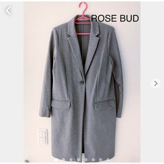 ROSE BUD チェスターコート ロングコート グレー　ローズバッド　