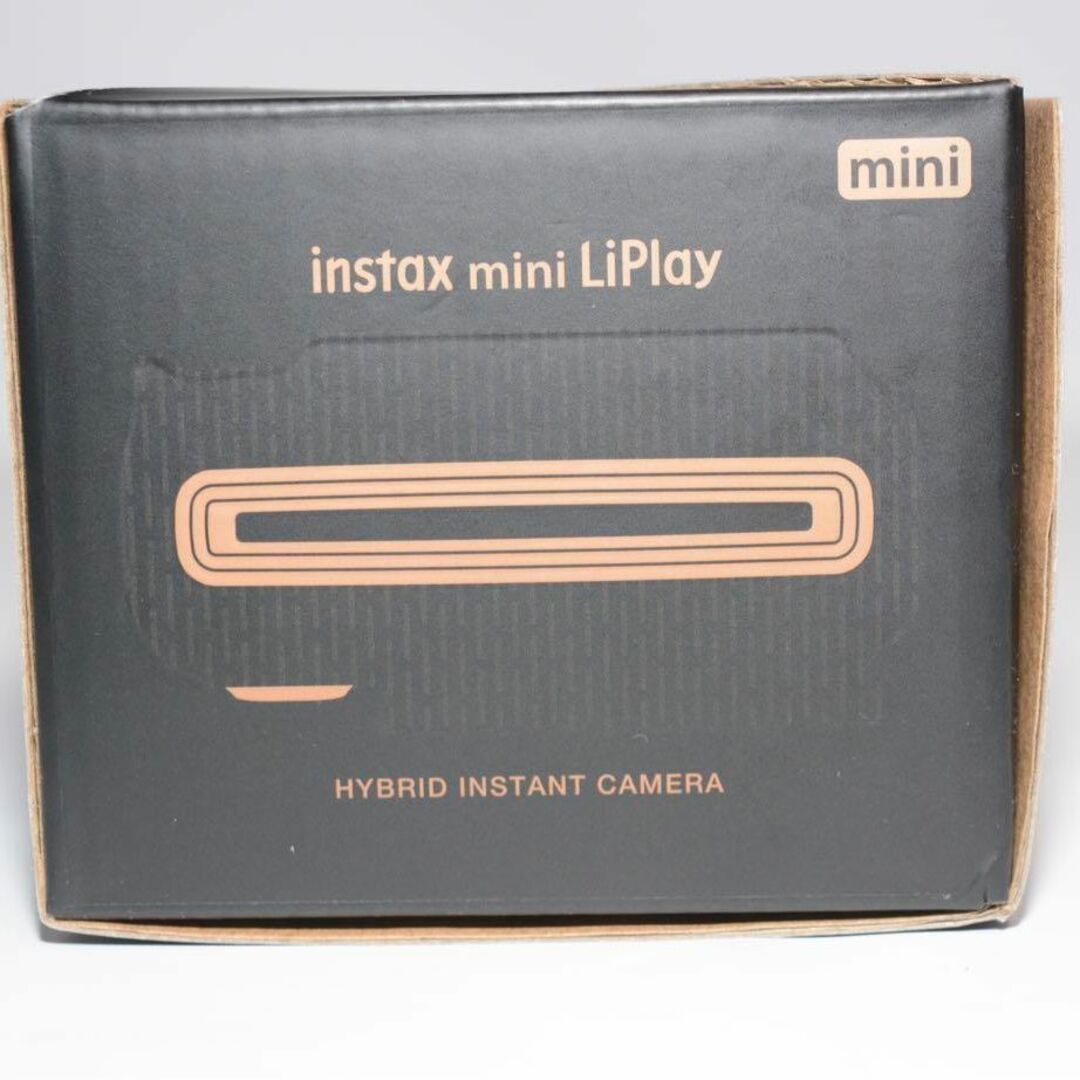 富士フイルム(フジフイルム)の【新品・未開封】FUJIFILM instax mini LiPlay ブラック スマホ/家電/カメラのカメラ(フィルムカメラ)の商品写真