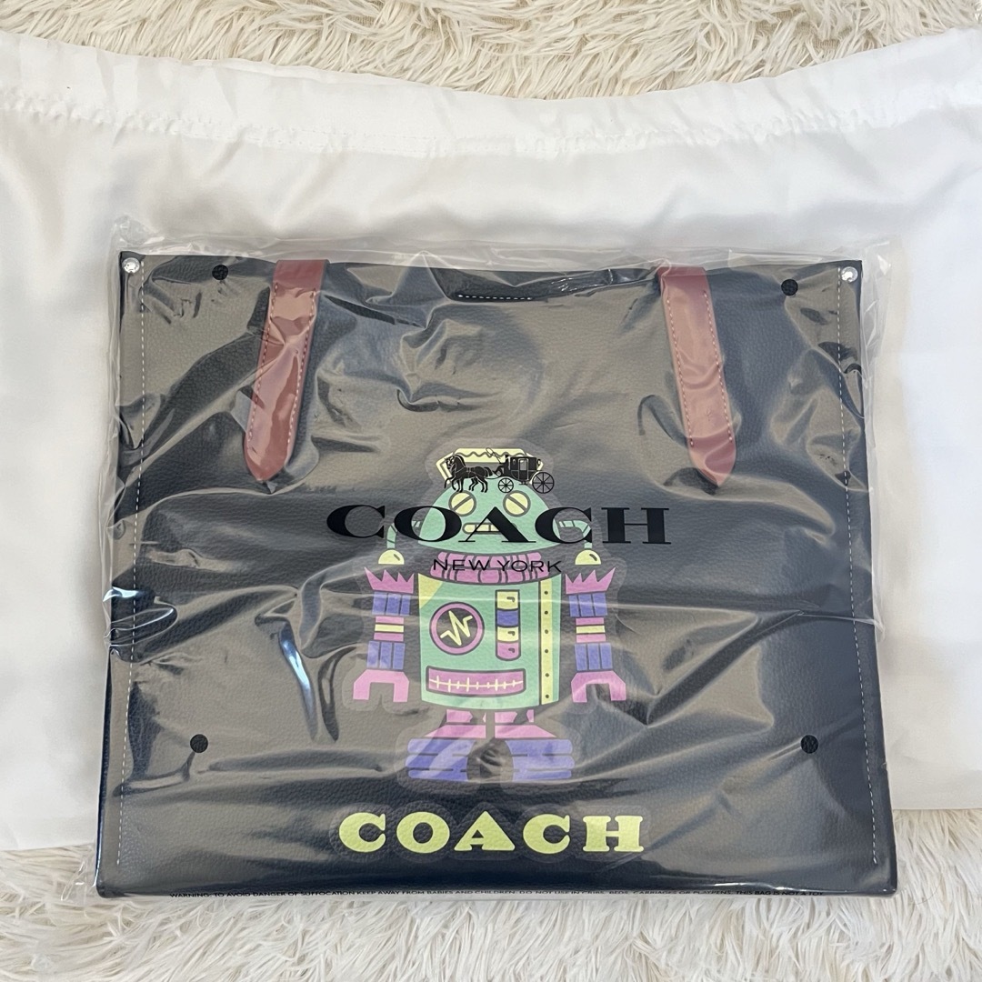 COACH(コーチ)の【新品・未開封】コーチ ロボット トートバッグ リレートート34 レザー レディースのバッグ(トートバッグ)の商品写真