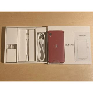 ラクテン(Rakuten)のRakuten Mini クリムゾンレッド 32GB 新品未使用(スマートフォン本体)