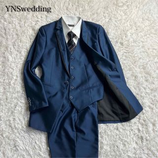 YNS WEDDING タキシード　スリーピース　メンズ　L相当