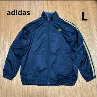 アディダス(adidas)のadidas ジャンバー　L 黒(ナイロンジャケット)