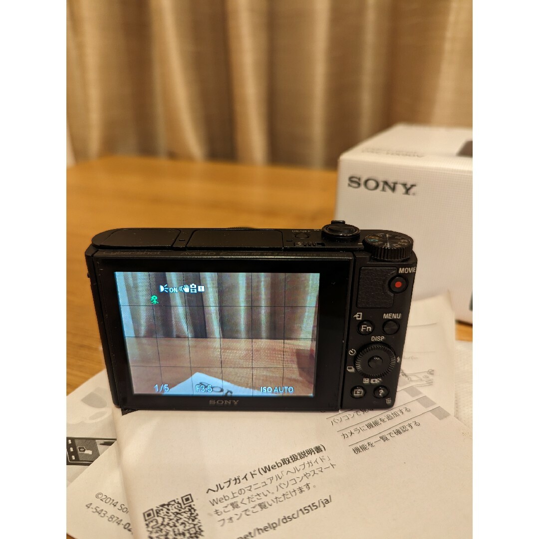 SONY(ソニー)の【売り切り】SONY Cyber-shot DSC-HX90V 美品 箱説付き スマホ/家電/カメラのカメラ(コンパクトデジタルカメラ)の商品写真