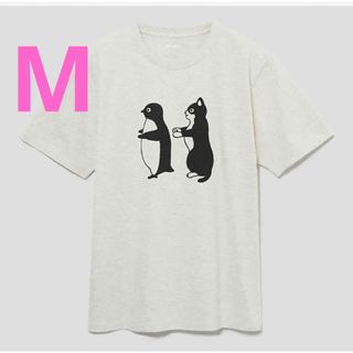 グラニフ(Design Tshirts Store graniph)のグラニフ　さかざきちはる　Mサイズ　前ならえ　Suica ペンギン(Tシャツ(半袖/袖なし))