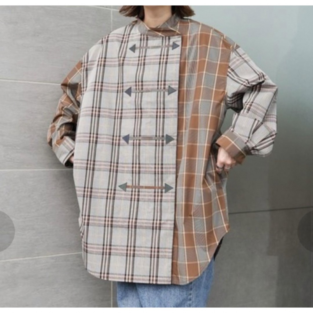 KinKi Kids(キンキキッズ)の堂本剛 ENDRECHERI × ZOZO PLAID OPEN SHIRTS エンタメ/ホビーのタレントグッズ(アイドルグッズ)の商品写真