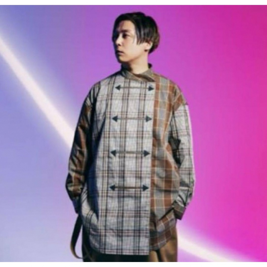 KinKi Kids(キンキキッズ)の堂本剛 ENDRECHERI × ZOZO PLAID OPEN SHIRTS エンタメ/ホビーのタレントグッズ(アイドルグッズ)の商品写真