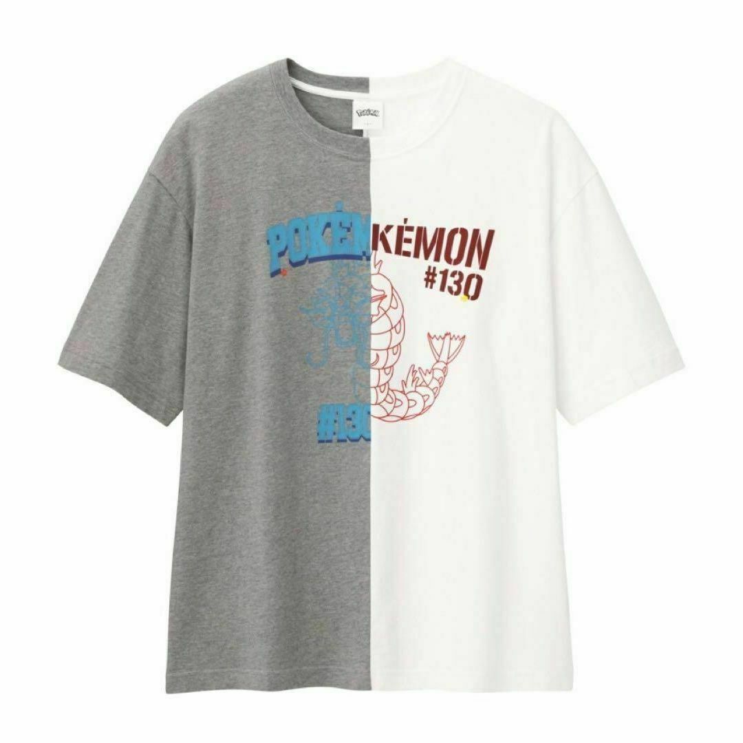 GU(ジーユー)の新品 GU×ポケモン ギャラドス 半袖トップス コットンビックシルエットTシャツ メンズのトップス(Tシャツ/カットソー(半袖/袖なし))の商品写真