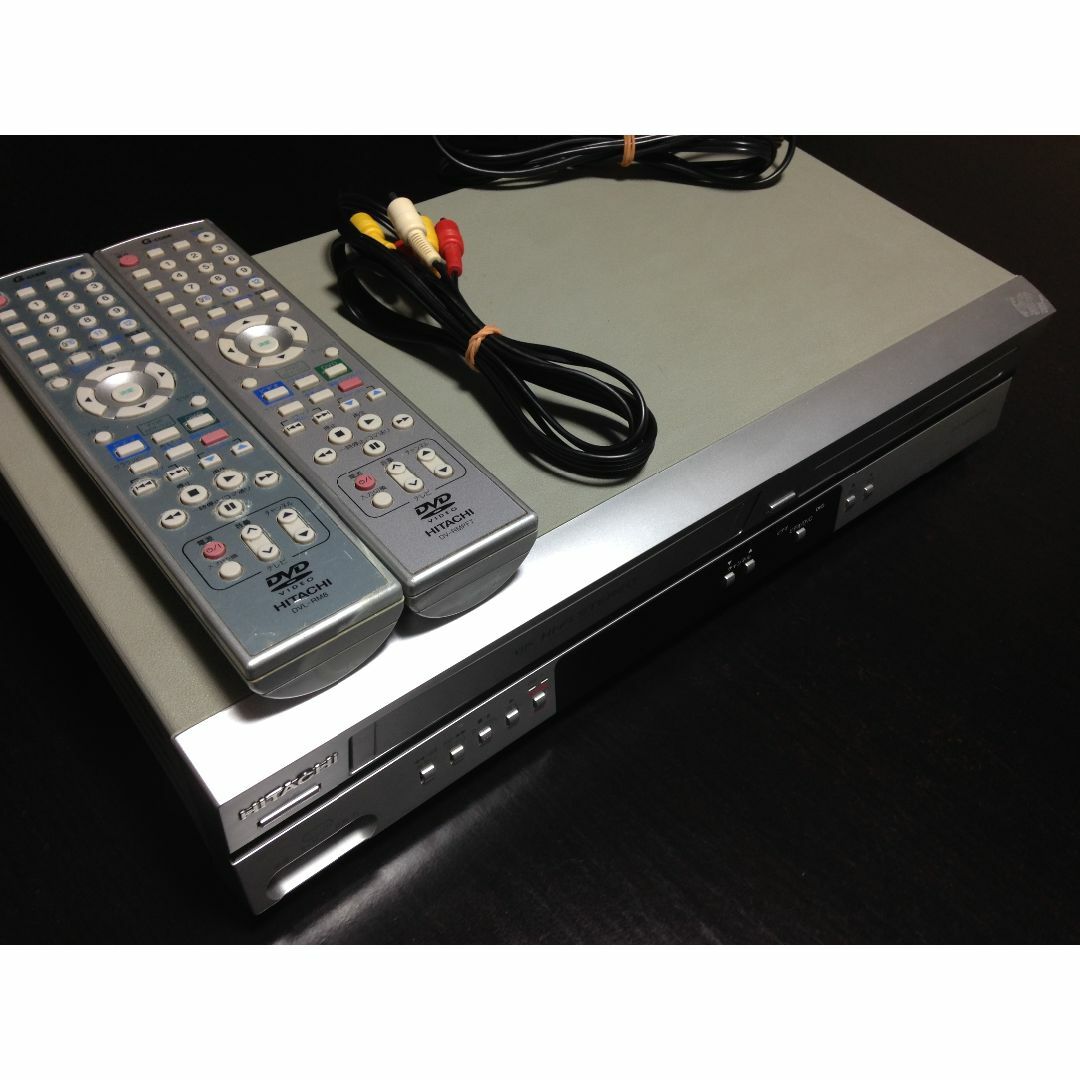 HITACHI ビデオ一体型DVDプレイヤー DV-PF6 ジャンク - プレーヤー